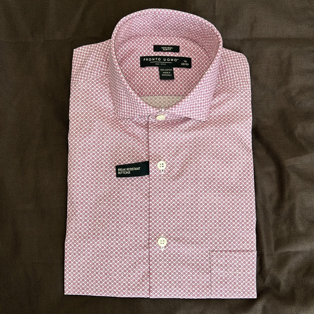 Pronto Uomo long sleeve dress shirt
